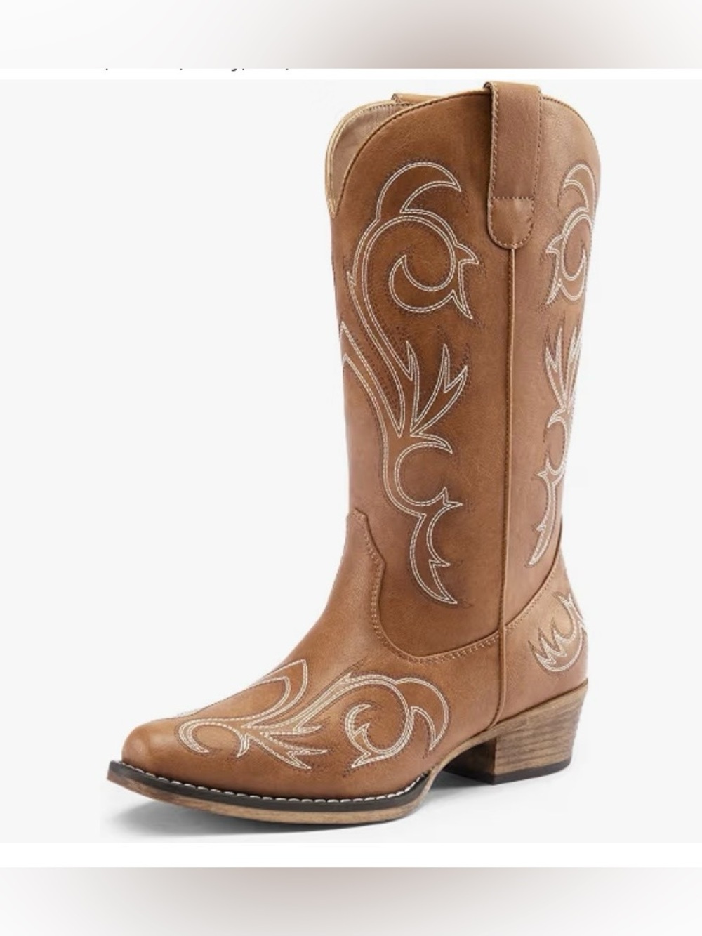 Dream Pairs Women’s Cowboy Boots in Tan